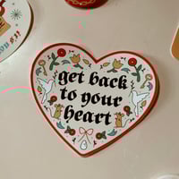 Image 1 of get back to your heart.