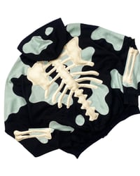 Image 7 of Reworked Phantom Bones Full Zip Hoodie Size L