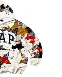 Image 2 of Reworked Batik Patch Culture Hoodie Size XL