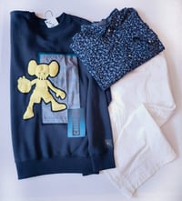 Image 4 of SUDADERA XX DUNK AZUL MARINO