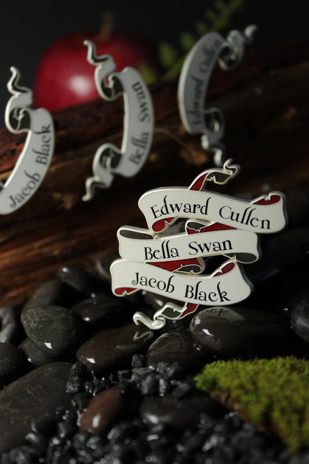 Image of Love Triangle Twilight Name Banner