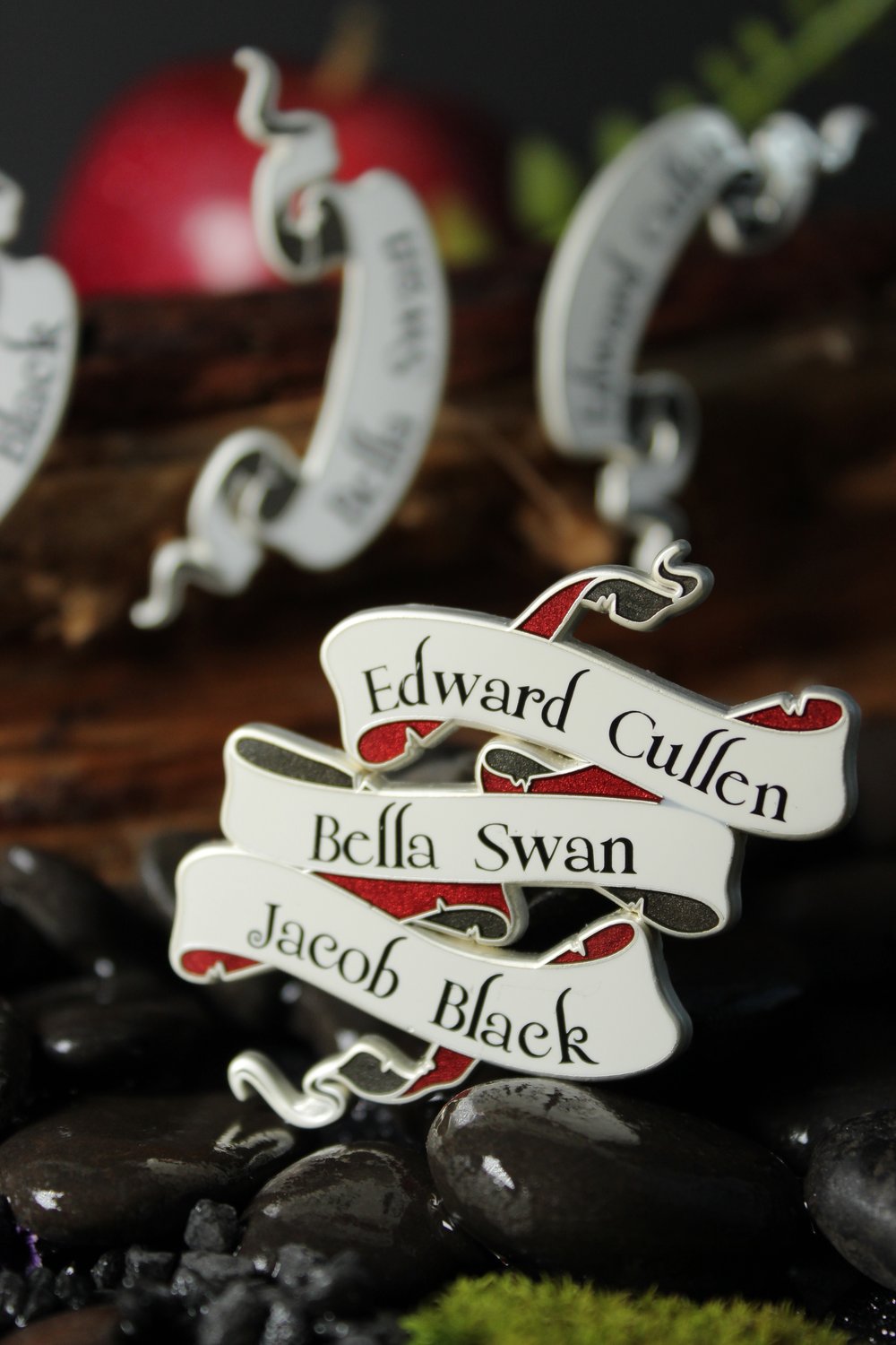 Image of Love Triangle Twilight Name Banner