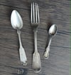 Lizzie Borden Family Engraved Silverware