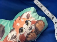 Image 2 of Red Panda Paws Pillow