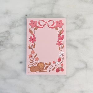 Image of Spring Bow Notepad