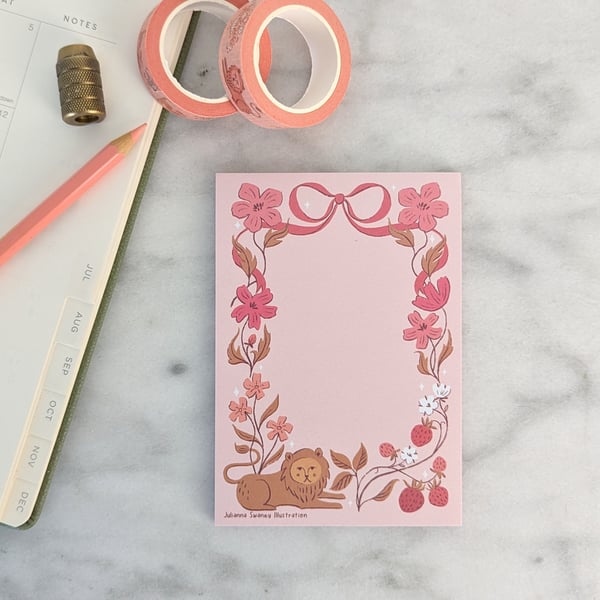 Image of Spring Bow Notepad