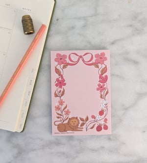 Image of Spring Bow Notepad