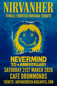 Image of NIRVANHER - Sat 21st March 2026 - Drummonds Aberdeen