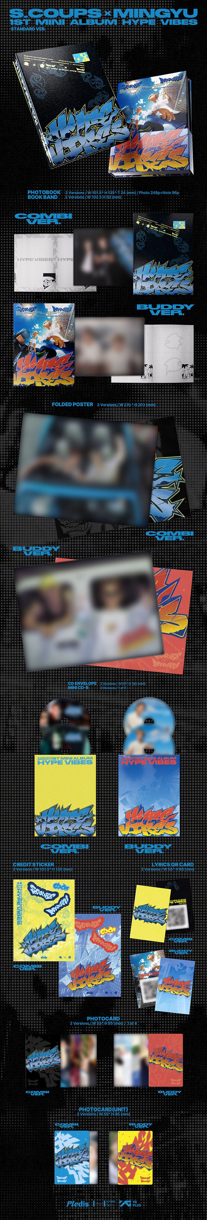 Image of [PRE-ORDER] Seventeen CxM ‘HYPE VIBES’ 