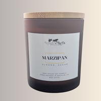 Image 3 of Marzipan Soy Candle – Almond, Amaretto & Vanilla | 100% Soy Wax Candle
