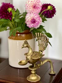Image 2 of Vintage Style Peacock Incense holder
