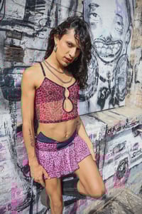 Image 2 of Pink Leo Bra Top