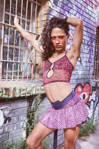 Image 1 of Pink Leo Bra Top