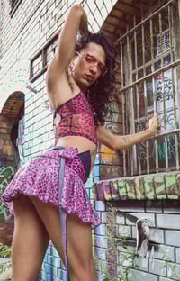 Image 3 of Pink Leo Bra Top