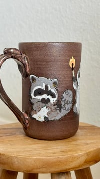 Image 2 of Raccoon Mug – I Burn for You