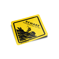 Image 1 of ORG Beware Sticker