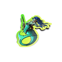 Image 1 of ORG Siren the Mermaid Sticker