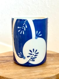 Image 3 of Abstract Slip Decorated Cup