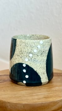 Image 1 of Abstract Slip Decorated Cup