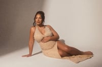 Image 5 of Alisa pearl gown