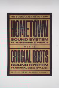 Image 2 of "THE SOUNDCLASH OF OUR TIME" Riso Print