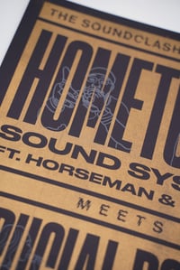 Image 1 of "THE SOUNDCLASH OF OUR TIME" Riso Print