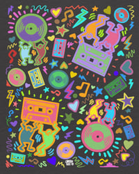 Image 2 of Keith Haring fan art 