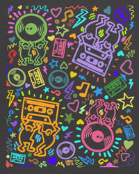 Image 4 of Keith Haring fan art 