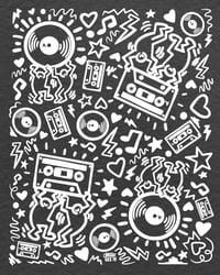 Image 1 of Keith Haring fan art 