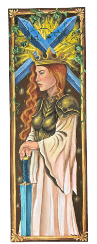 Image 5 of Her Own Knight - Original Painting