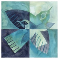 Image of JANUARY "The Hummingbird" - original art from the 2026 Calendar