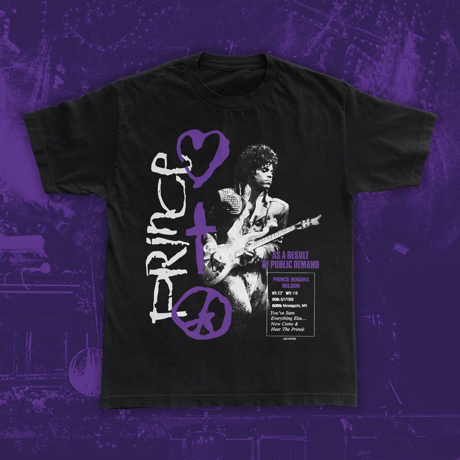 Image of Sign O The Times - Bootleg Tee