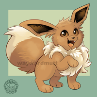 Image 2 of Eevee Sticker