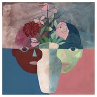 Image of FEBRUARY "I See You" - original art from the 2026 Calendar