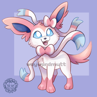 Image 2 of Sylveon Sticker