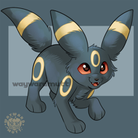 Image 2 of Umbreon Sticker