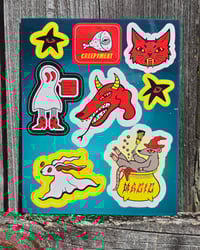 Image 1 of Spooky Sticker Sheet 2.0