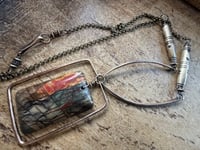 Image 9 of Jasper and brass necklace