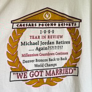Image of Caesars Pocono Resort '1999 Year in Review' T-Shirt