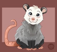 Image 2 of Opossum Cutie Sticker