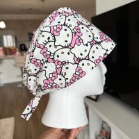 Image 1 of Hello Kitty Scrub Cap 