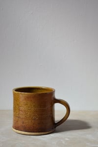 Image 1 of Short Mug Stamped - Honey