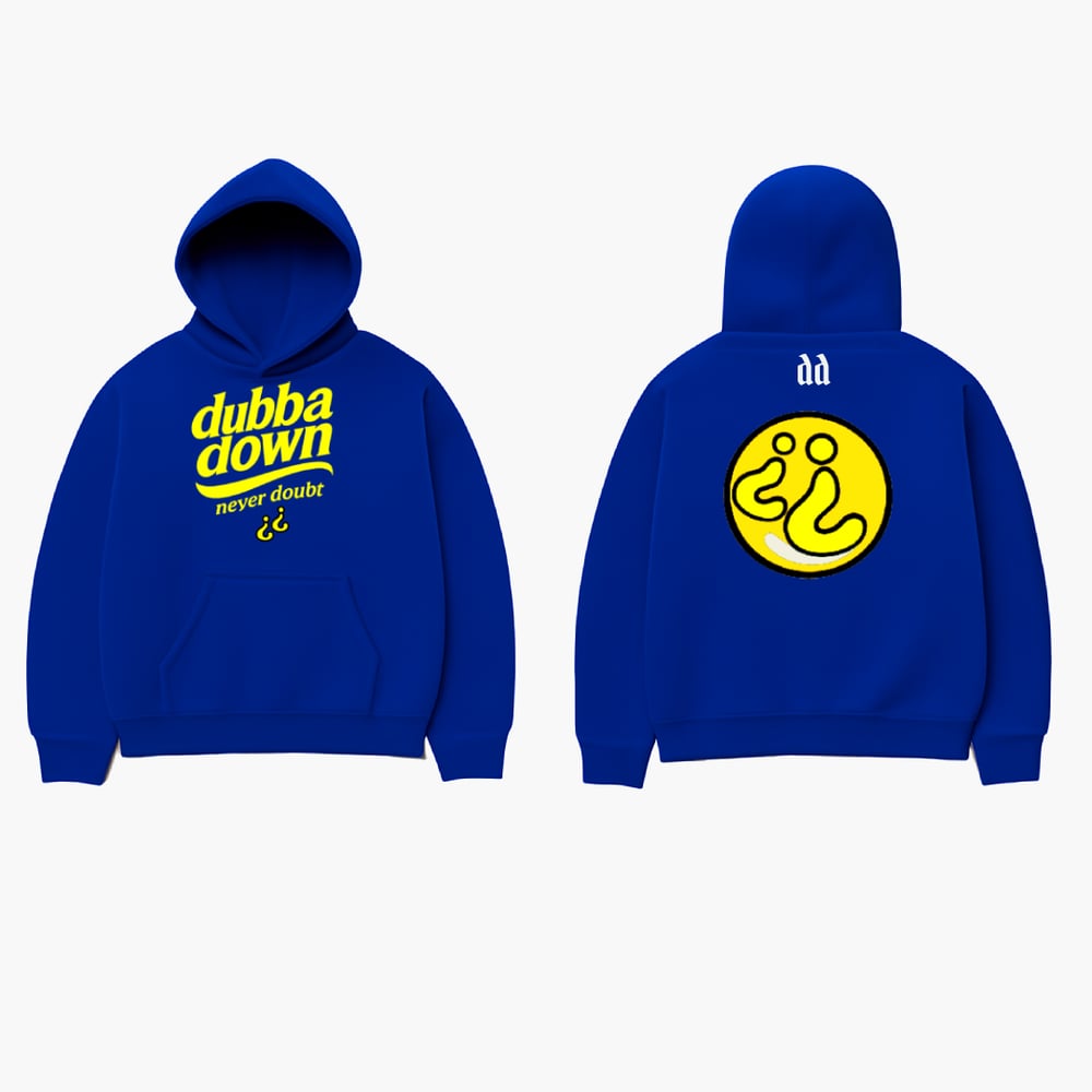 Image of Dubba Down Hoodie (Blue)