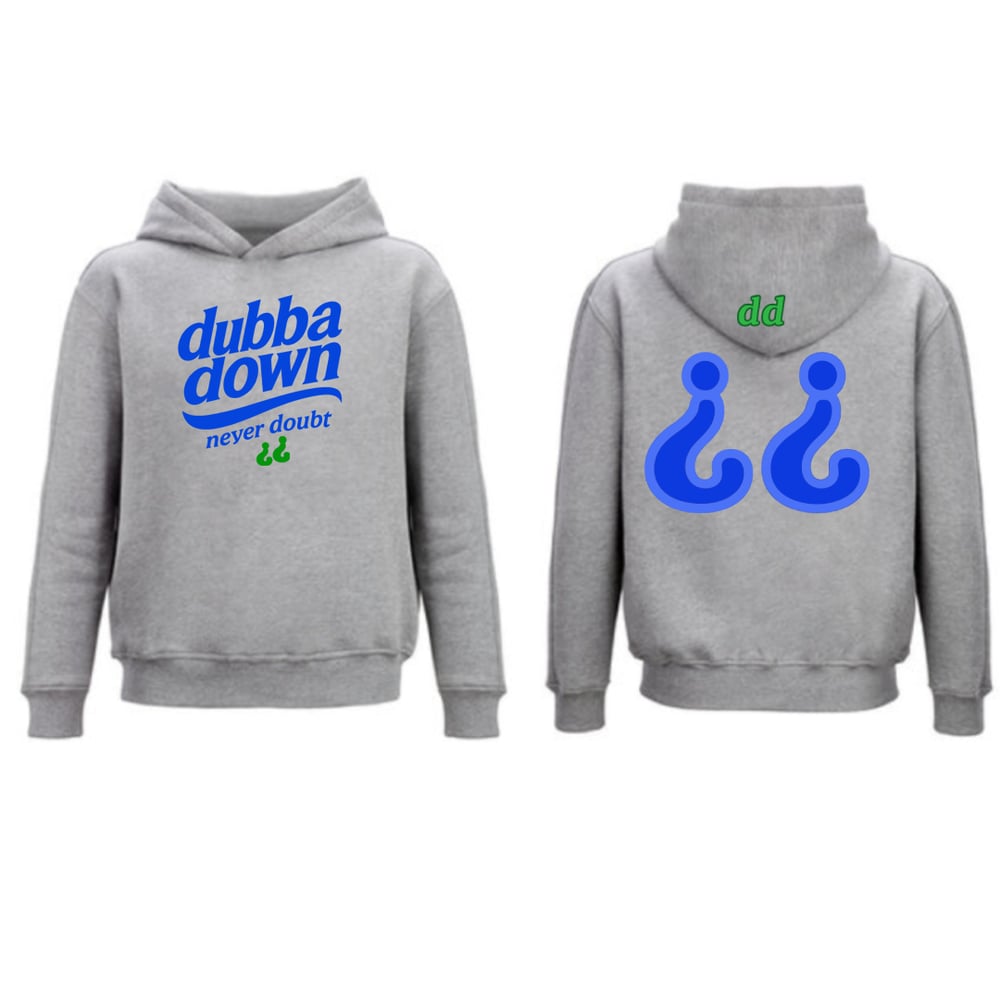 Image of Dubba Down Hoodie (Grey)