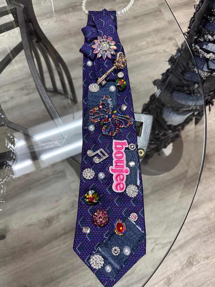 Image of Boujee custom tie 