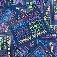 We Believe sticker