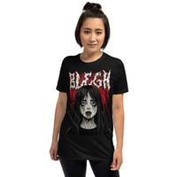 Image 3 of BLOOD RUNS BLACK BLEGH T-SHIRT