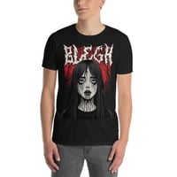 Image 8 of BLOOD RUNS BLACK BLEGH T-SHIRT