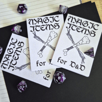 Magic Items for D&D - Mini Zine