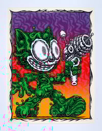 Image 1 of  Alien Felix, 2025 (Green Variant/Hand Painted Multiple) 